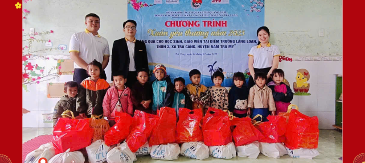 A warm Tet for the people of Tra Cang, Quang Nam